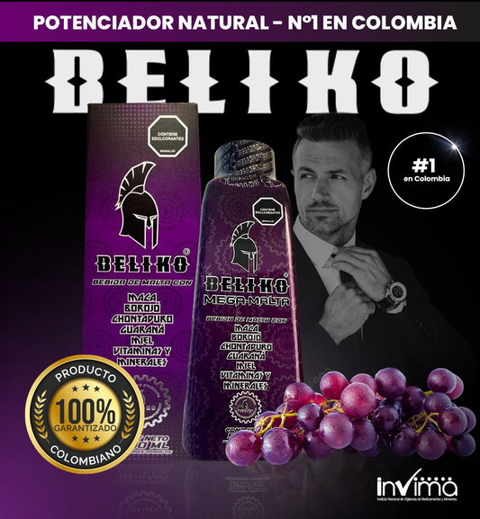 BELIKO - LA BEBIDA DEL AMOR - POTENCIALIZADOR NATURAL N.1 EN COLOMBIA